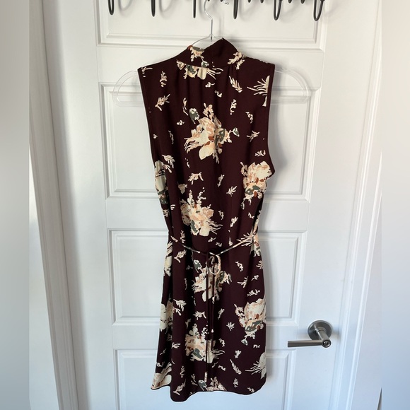 Aritzia Wilfred Sabine Mini Dress in Auburn Floral - Picture 3 of 4